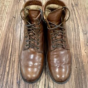 FRYE TYLER FLEX LACE UP BOOTS